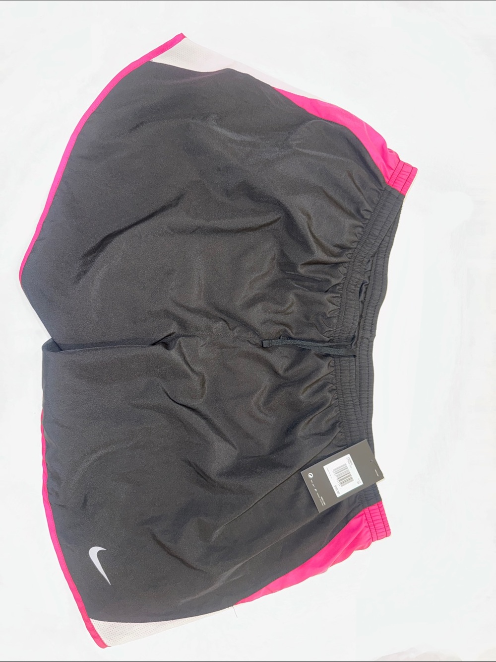 Nike Women's Black and Pink running Shorts size 2x NEW WITH TAGS
